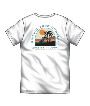 Rip Curl Baja Daze Tee-White