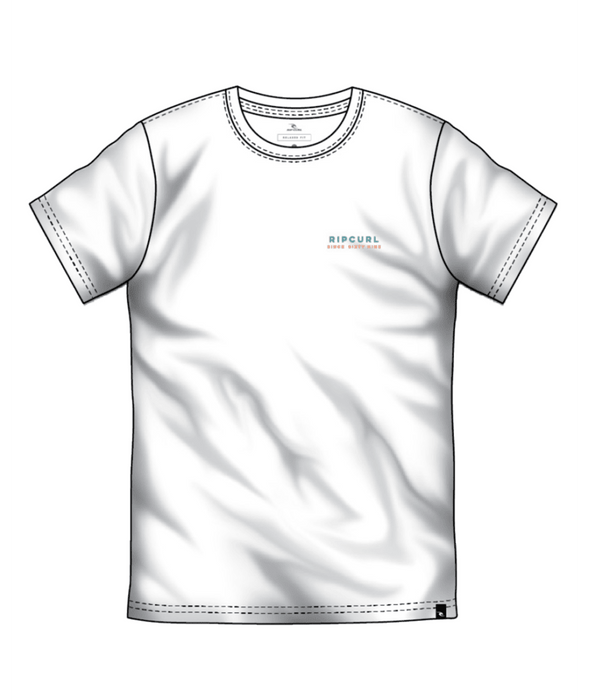 Rip Curl Baja Daze Tee-White