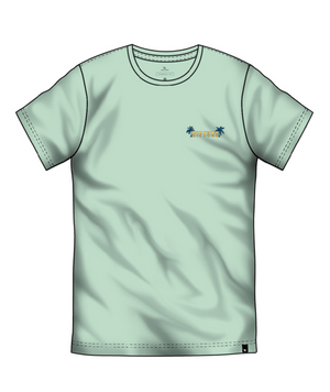Rip Curl Shacked Tee-Aqua— Alternate View