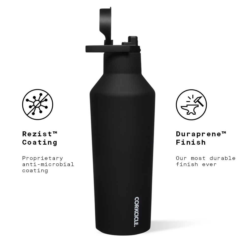 Corkcicle 20 oz Sport Canteen-Black