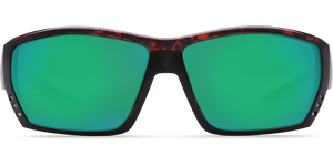 Costa Tuna Alley Sunglasses-Tortoise/Green Mirror 580G