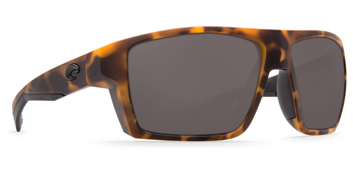 Costa Bloke Sunglasses-Matte Retro Tort + Matte Blk/Gry 580P