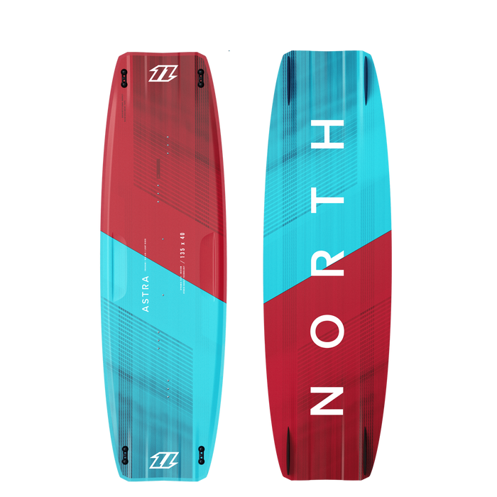 2022 North Astra Kiteboard-Aqua/Ruby