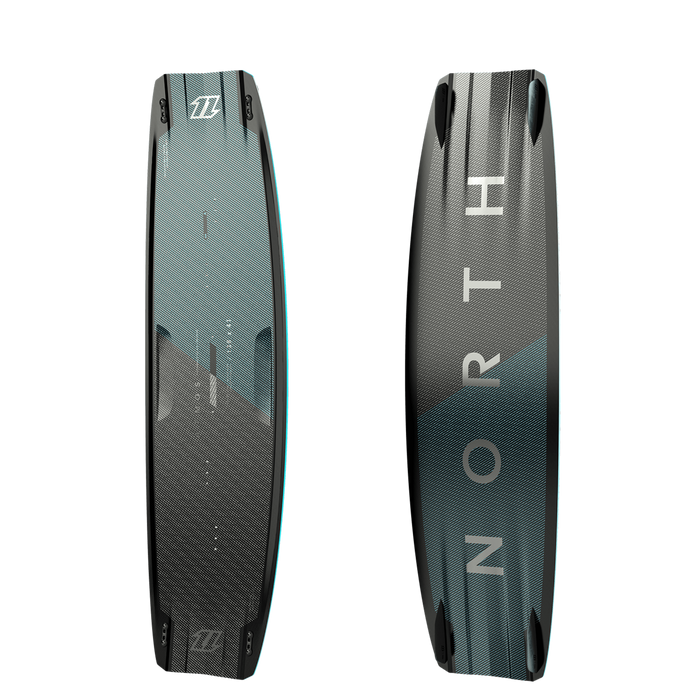 2022 North Atmos Carbon Kiteboard-Black