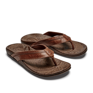 Olukai Hiapo Sandal-Rum/Dk Wood