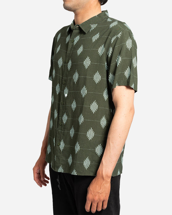 Lost Sumatra S/S Shirt-Dark Green