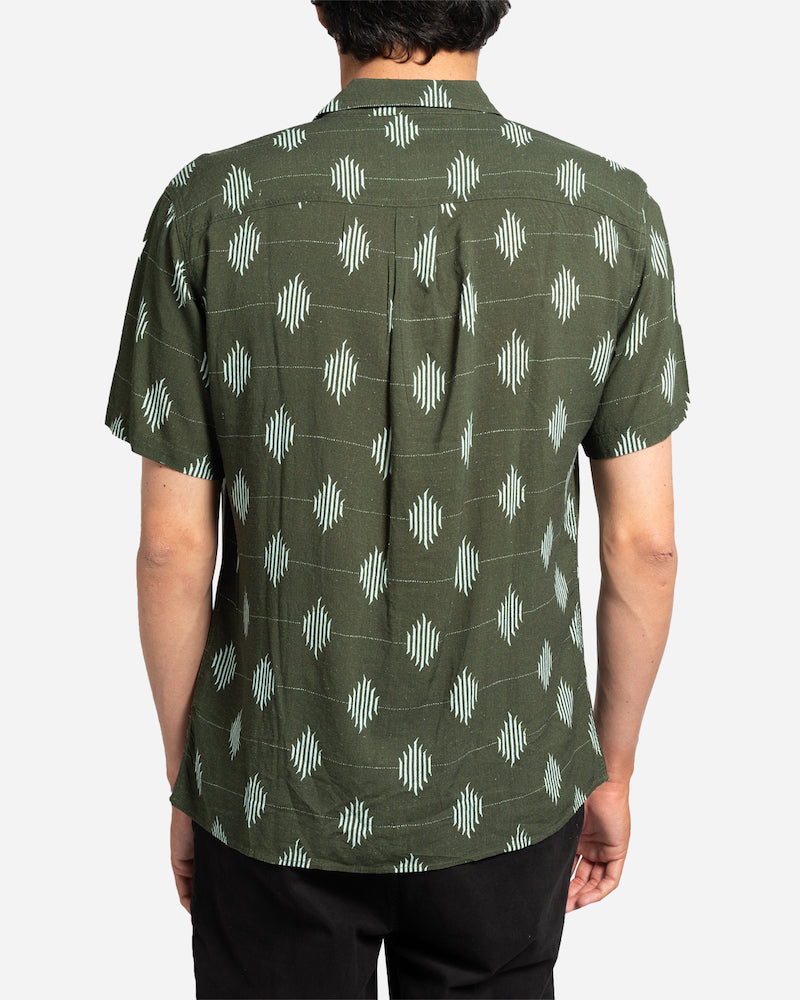 Lost Sumatra S/S Shirt-Dark Green