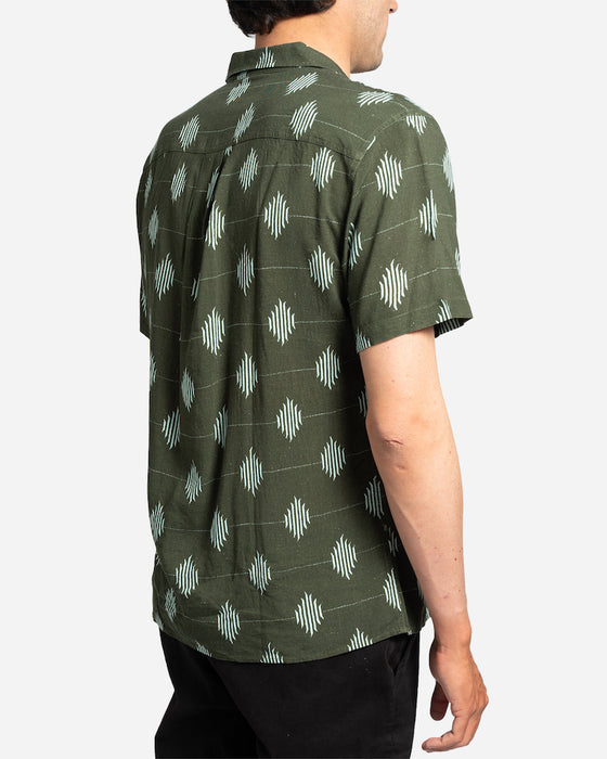 Lost Sumatra S/S Shirt-Dark Green