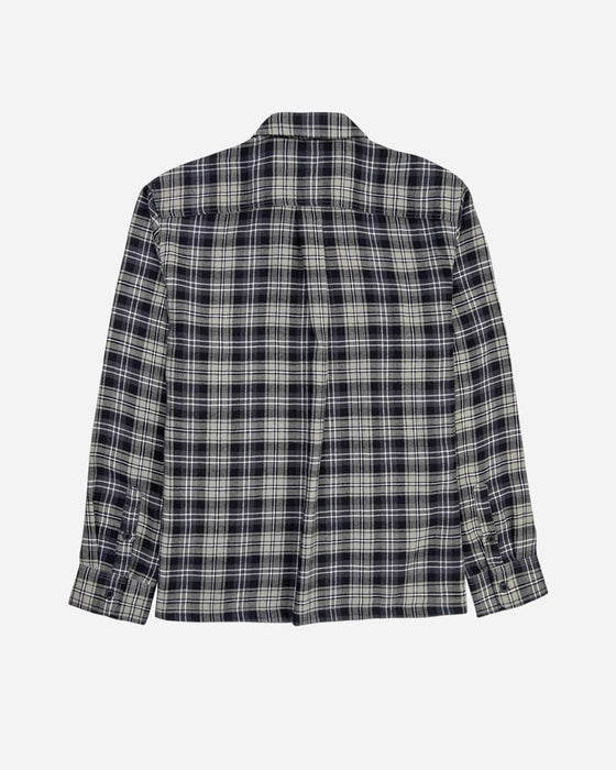 Lost Runaway Flannel L/S Shirt-Jade