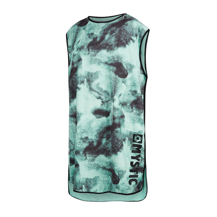Mystic Travel Poncho-Black/Mint