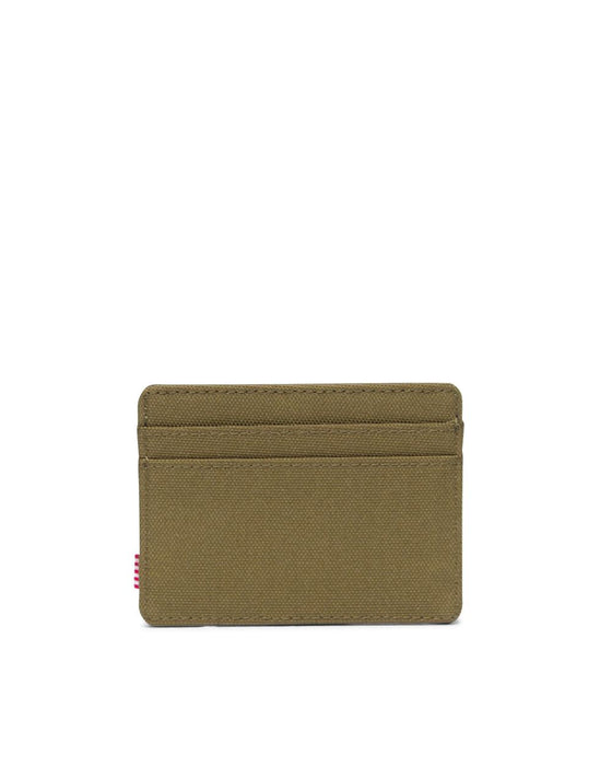 Herschel Charlie Wallet-Khaki Green