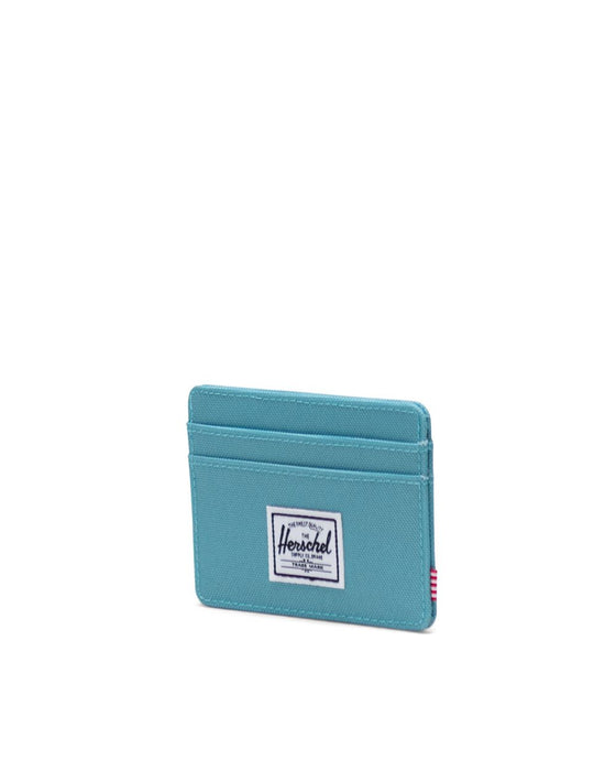 Herschel Charlie RFID Wallet-Neon Blue