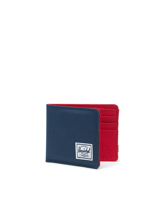 Herschel Roy RFID Wallet-Navy/Red