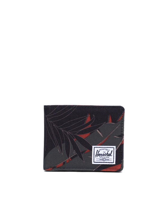 Herschel Roy Wallet-Dark Olive Palm