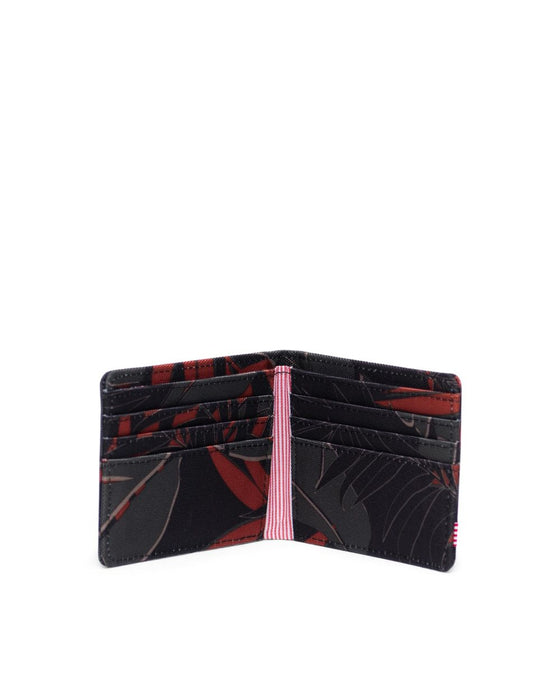 Herschel Roy Wallet-Dark Olive Palm