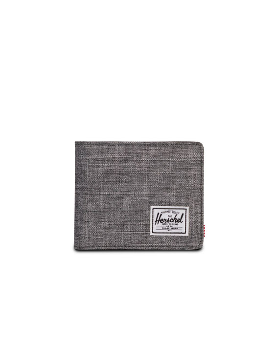 Herschel Hank RFID Wallet-Raven Crosshatch