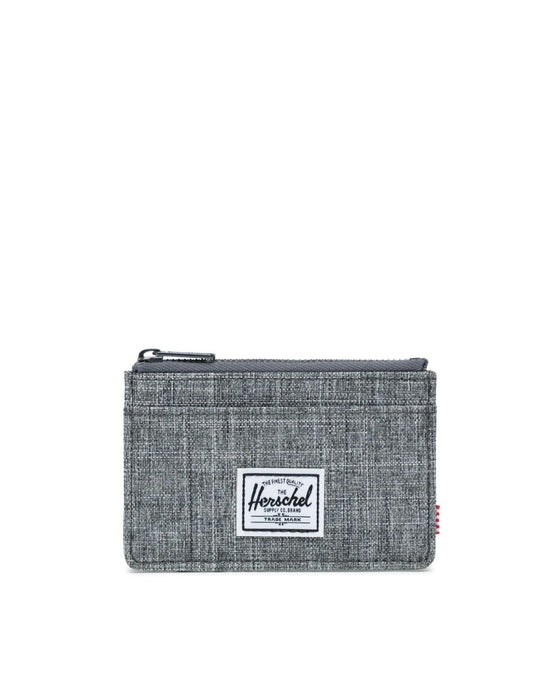 Herschel Oscar RFID Wallet-Raven Crosshatch