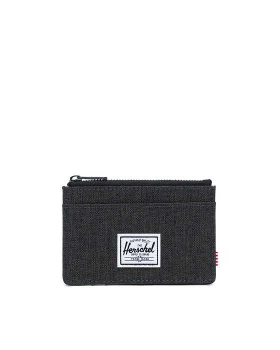 Herschel Oscar RFID Wallet-Black Crosshatch
