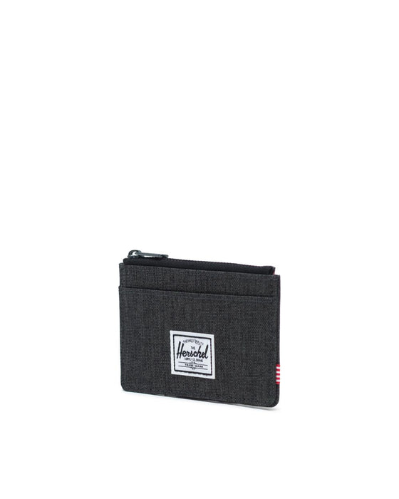 Herschel Oscar RFID Wallet-Black Crosshatch