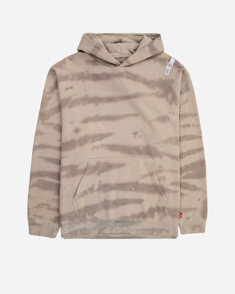 Lost Tiger Wash Hooded Sweatshirt-Stone