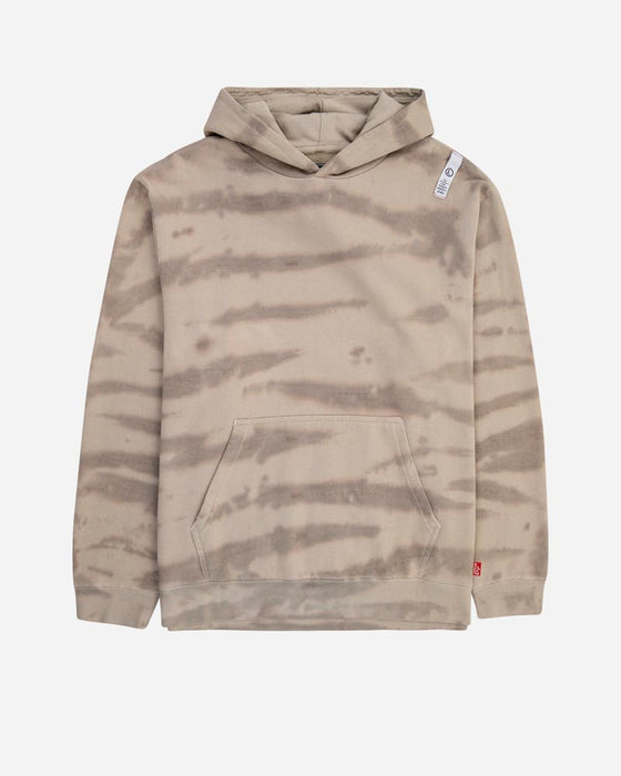 Lost Tiger Wash Hooded Sweatshirt-Stone