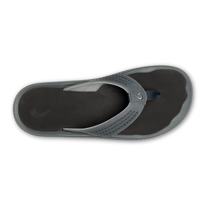 Olukai Ulele Sandal-Dk Shadow/Black