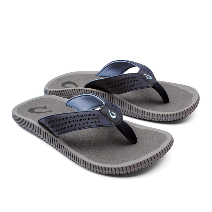Olukai Ulele Sandal-Blue Depth/Charcoal