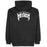 Lost Mayhem Designs Heavy Hooded Sweatshirt-Black