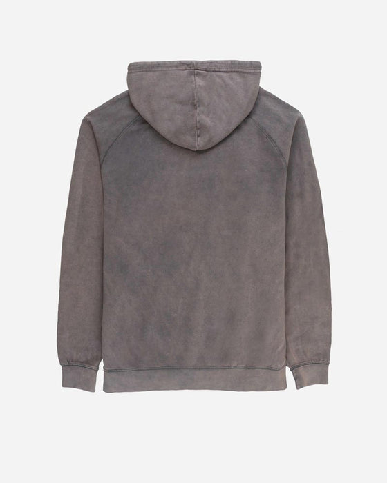 Lost Surfboards Raglan Hooded Sweatshirt-Vintage Grey