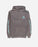 Lost Surfboards Raglan Hooded Sweatshirt-Vintage Grey