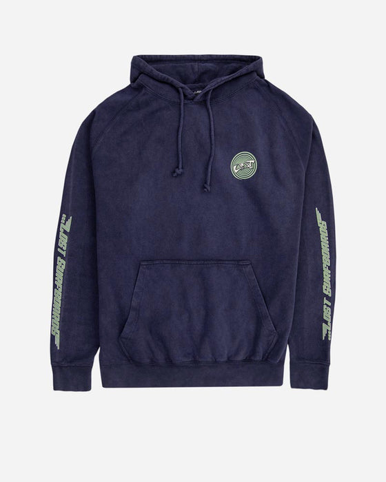 Lost Surfboards Raglan Sweatshirt Vintage Navy REAL Watersports