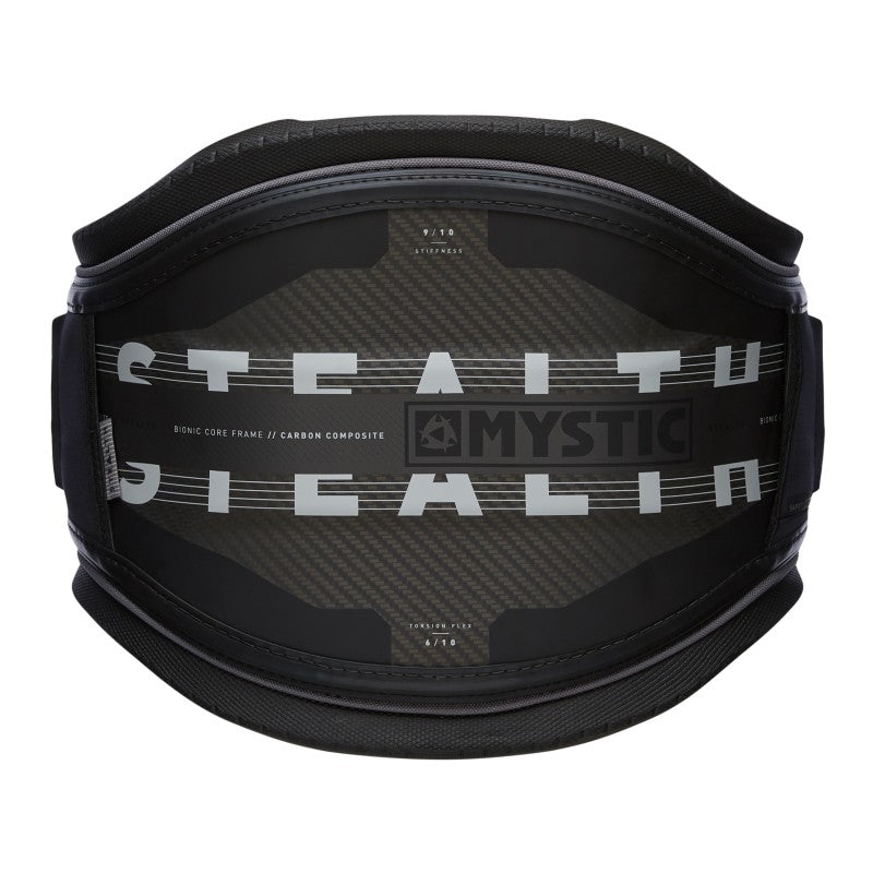Mystic Stealth Waist Harness-Black/White-X-Large