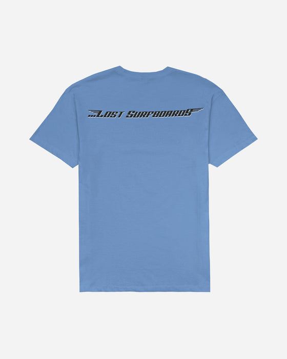 Lost Surfboards Tee-Coastal Blue