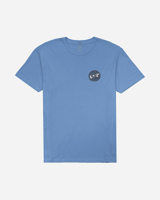 Lost Surfboards Tee-Coastal Blue