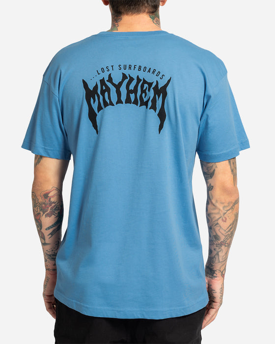 Lost Mayhem Designs Tee-Coastal Blue