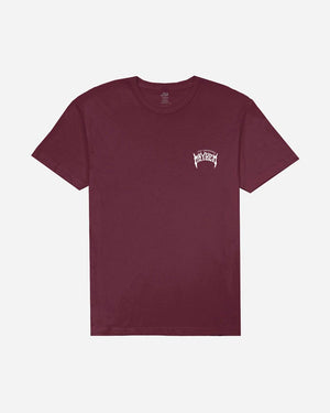 Lost Mayhem Designs Tee-Maroon