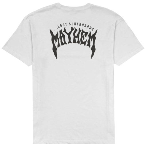 Lost Mayhem Designs Tee-White