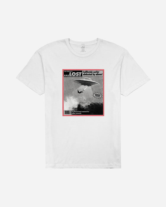 Lost Abduction Tee-White