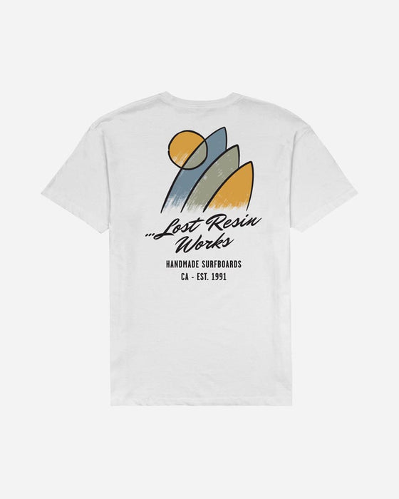Lost Handmade Tee-White