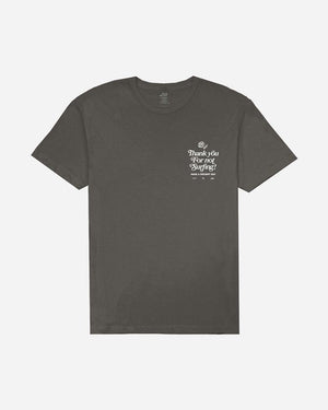 Lost Thank You Vintage Dye Tee-Vintage Black— Alternate View