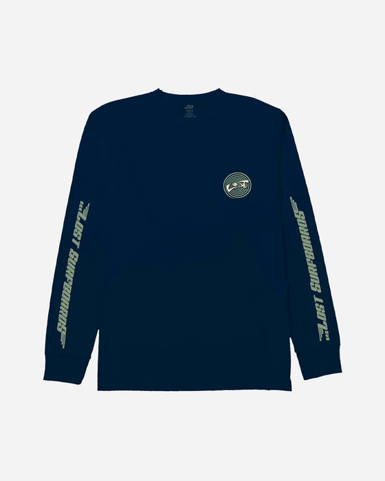 Lost Team Lost L/S Tee-Navy