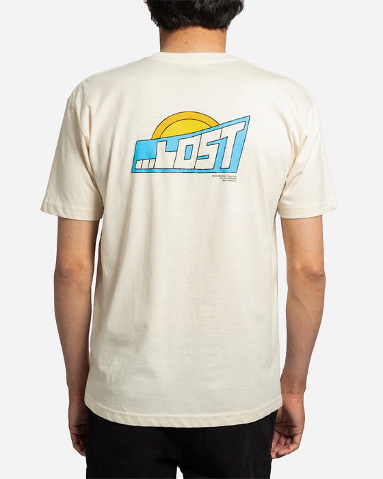 Lost Fast Times Tee-Vintag White