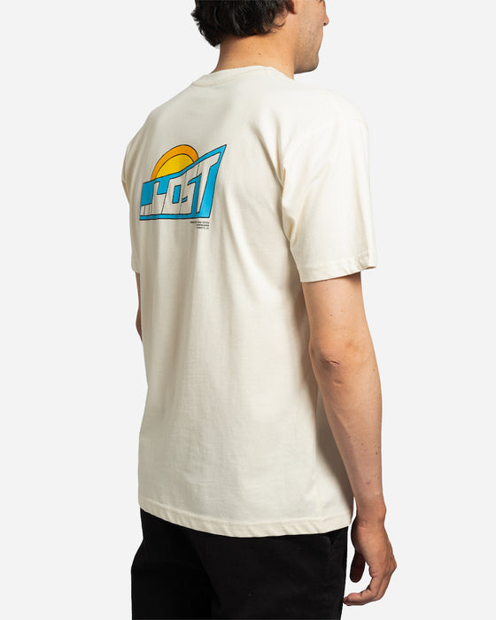 Lost Fast Times Tee-Vintag White