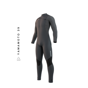 Mystic Majestic 4/3 Front-Zip Wetsuit-Dark Grey