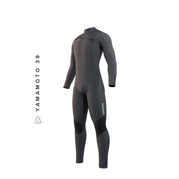 Mystic Majestic 4/3 Front-Zip Wetsuit-Dark Grey