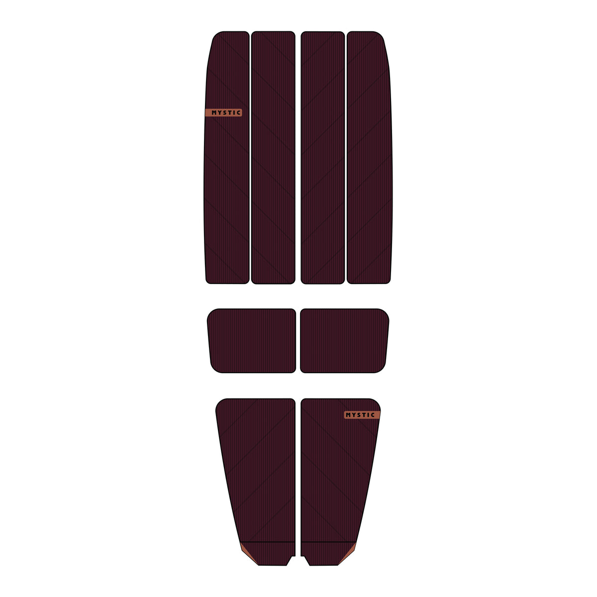 Mystic Ambush Full Deckpad Stubby Shape-Merlot