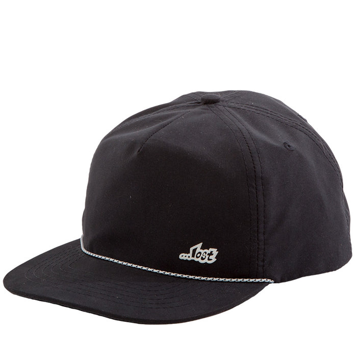 Lost Drifter Snapback Hat-Black