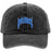 Lost Mayhem Dad Hat-Black/Pacific Blue