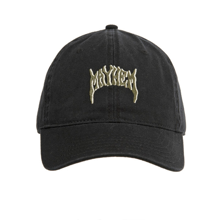 Lost Mayhem Dad Hat-Vintage Black