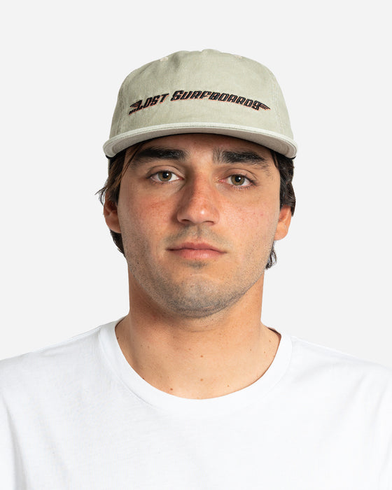 Lost Surfboards Snapback Hat-Cement